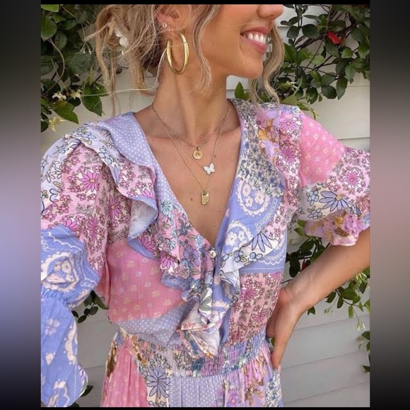 Spell Cha Cha Gown in Jacaranda Maxi Dress - Picture 10 of 10